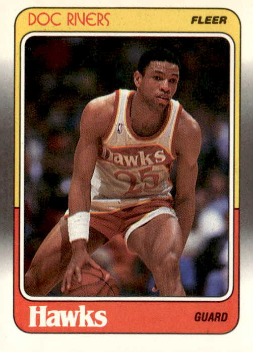 1988 Fleer Doc Rivers graded slab