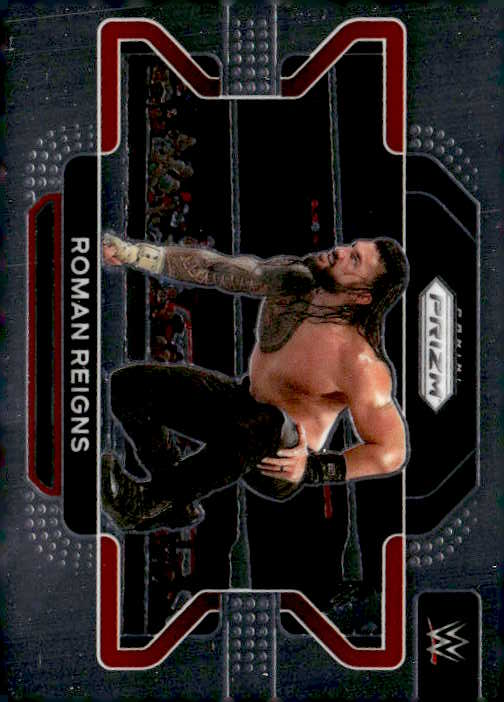 2022 Prizm WWE Roman Reigns graded slab