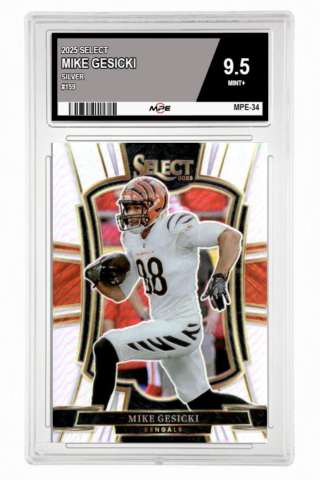 2025 SELECT SILVER #159 MIKE GESICKI MPE 9.5 MINT+ — graded card up for auction
