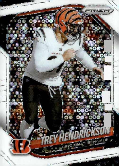 2025 Prizm Trey Hendrickson graded slab