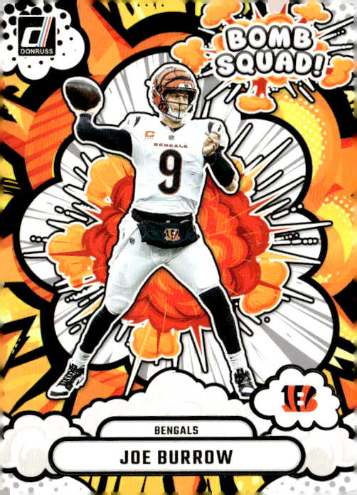 2025 Donruss Joe Burrow graded slab