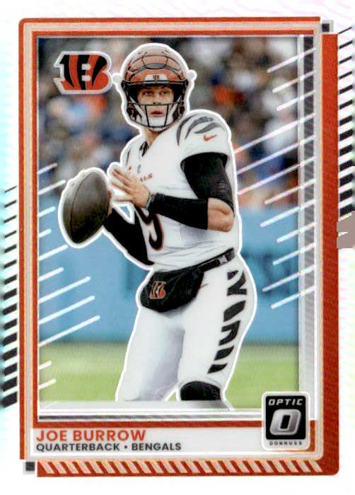 2025 Donruss Optic Joe Burrow graded slab