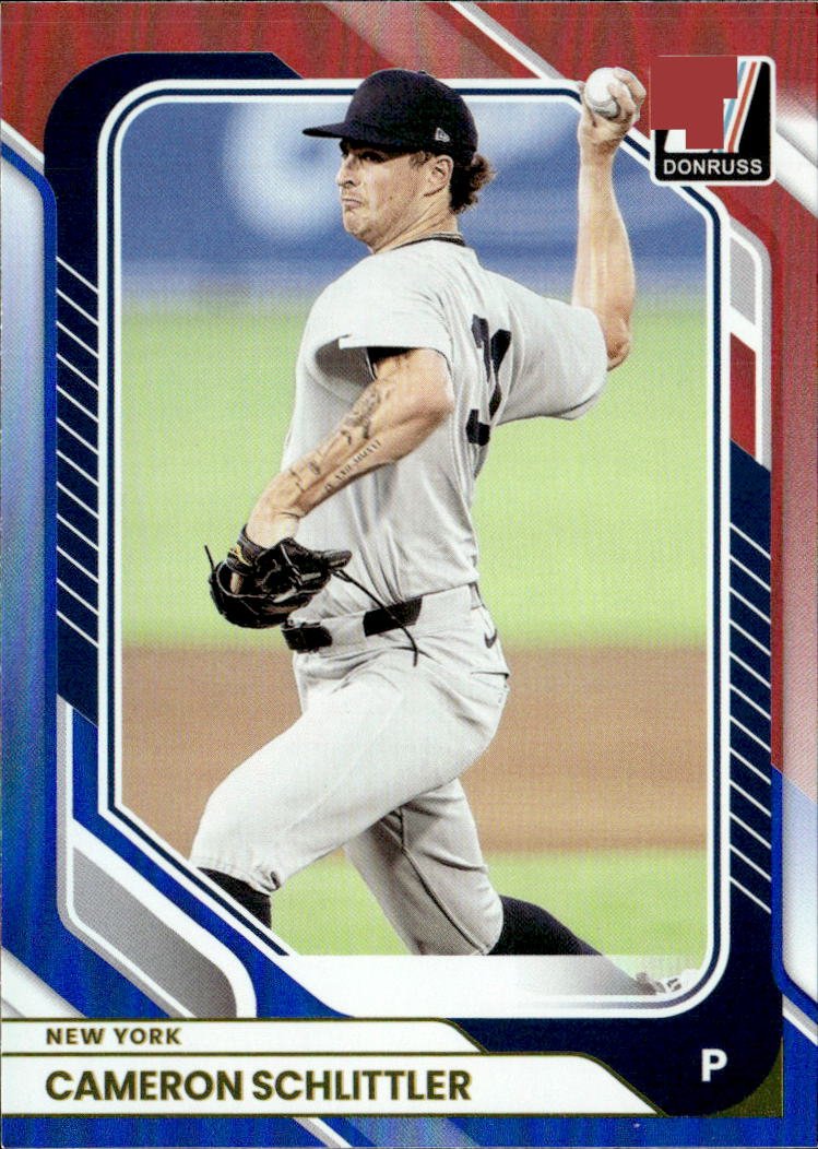 2026 Donruss Cameron Schlittler graded slab