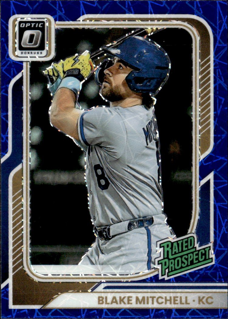 2026 Donruss Optic Blake Mitchell graded slab