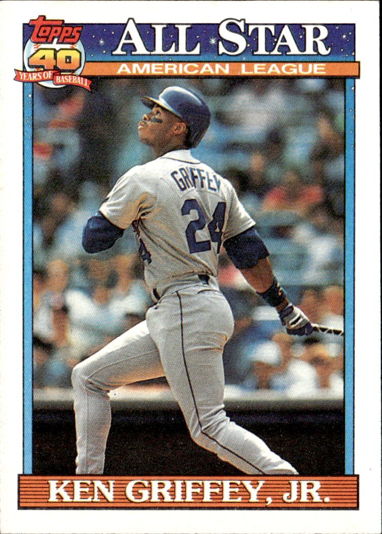 1991 Topps Ken Griffey Jr. graded slab