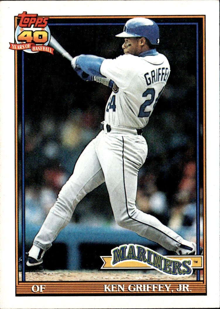 1991 Topps Ken Griffey Jr. graded slab
