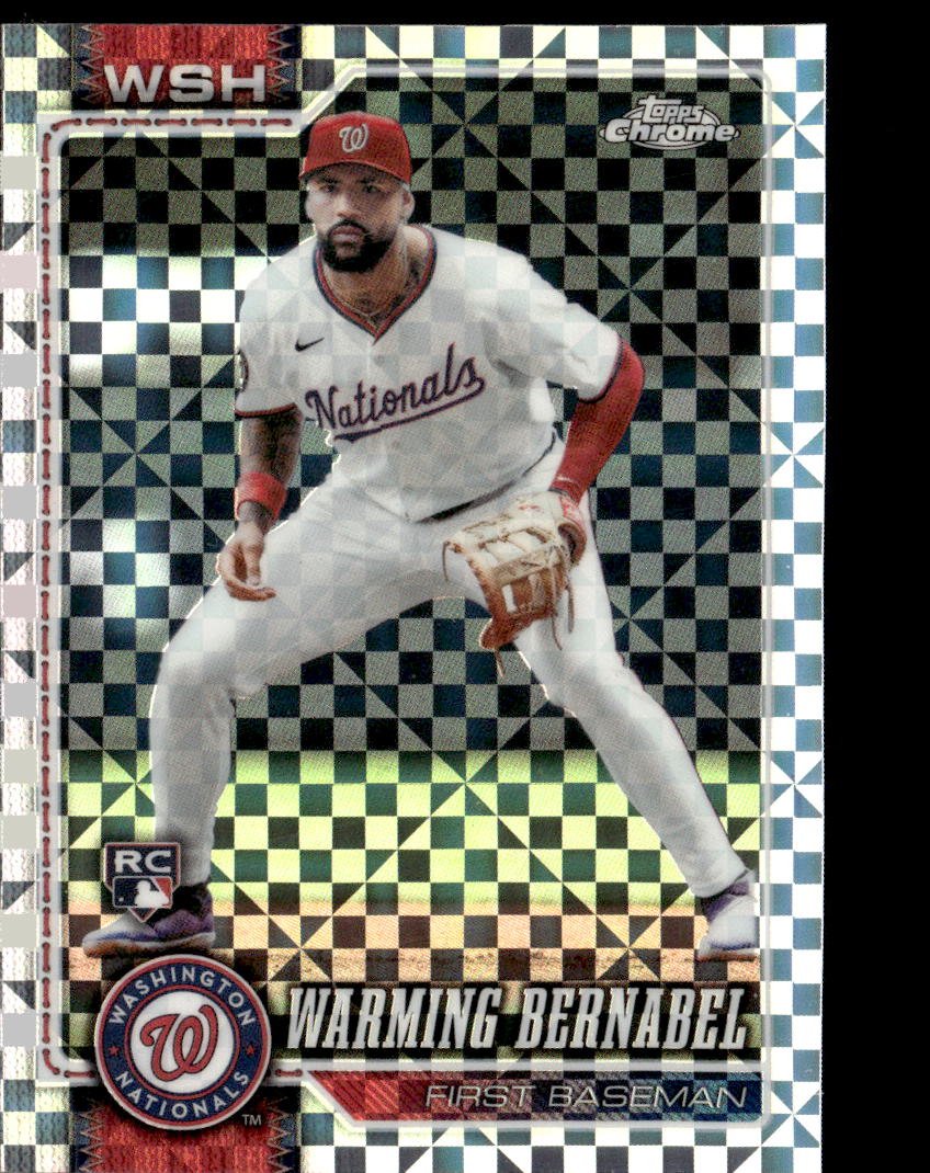 2026 Topps Chrome Warming Bernabel graded slab