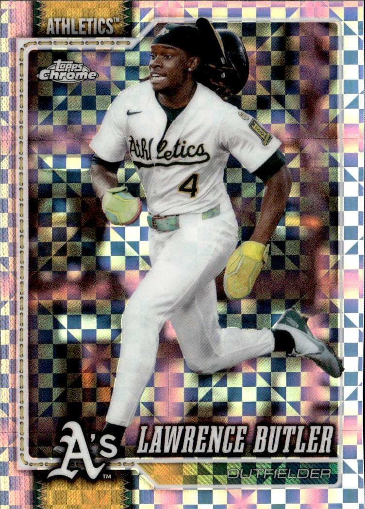 2026 Topps Chrome Lawrence Butler graded slab