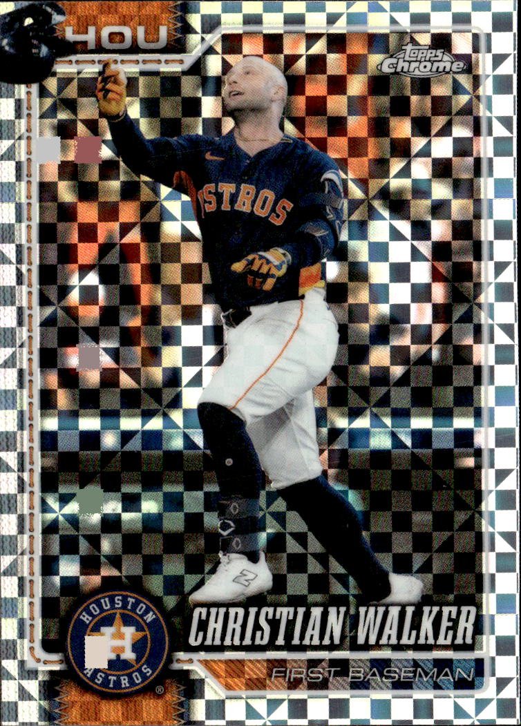 2026 Topps Chrome Christian Walker graded slab