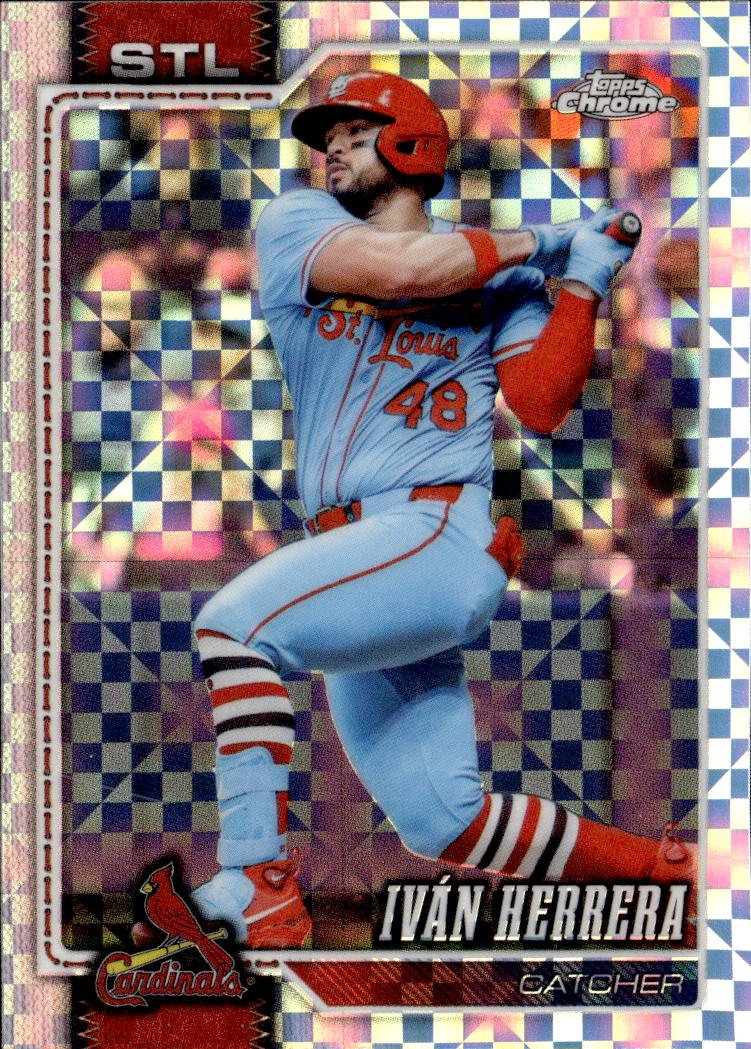 2026 Topps Chrome Iván Herrera graded slab