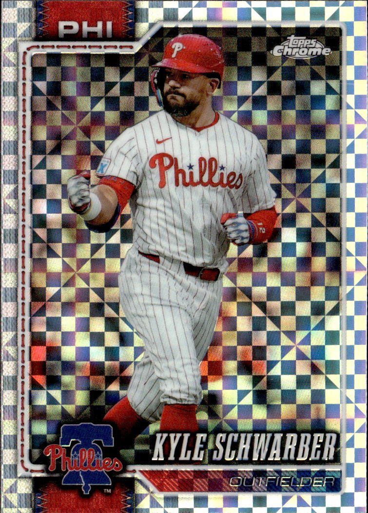 2026 Topps Chrome Kyle Schwarber graded slab