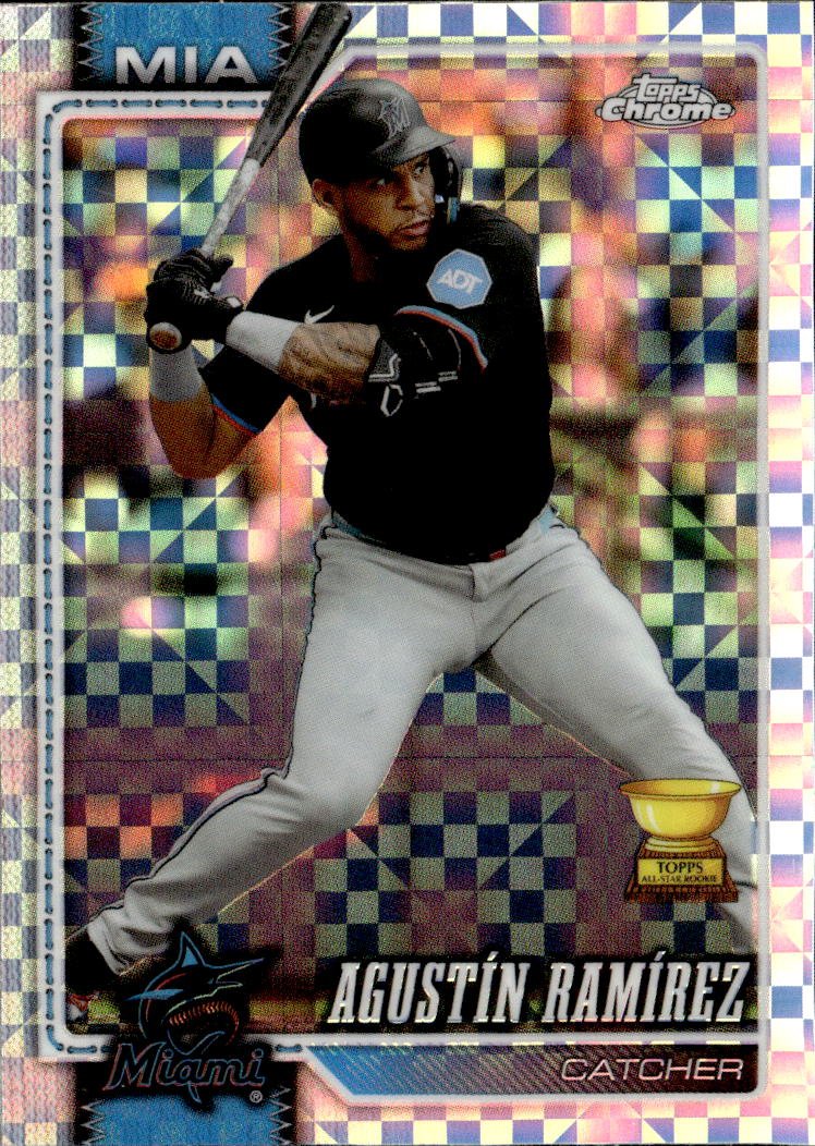 2026 Topps Chrome Agustín Ramírez graded slab