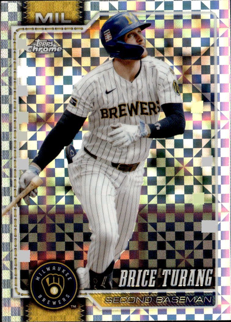 2026 Topps Chrome Brice Turang graded slab