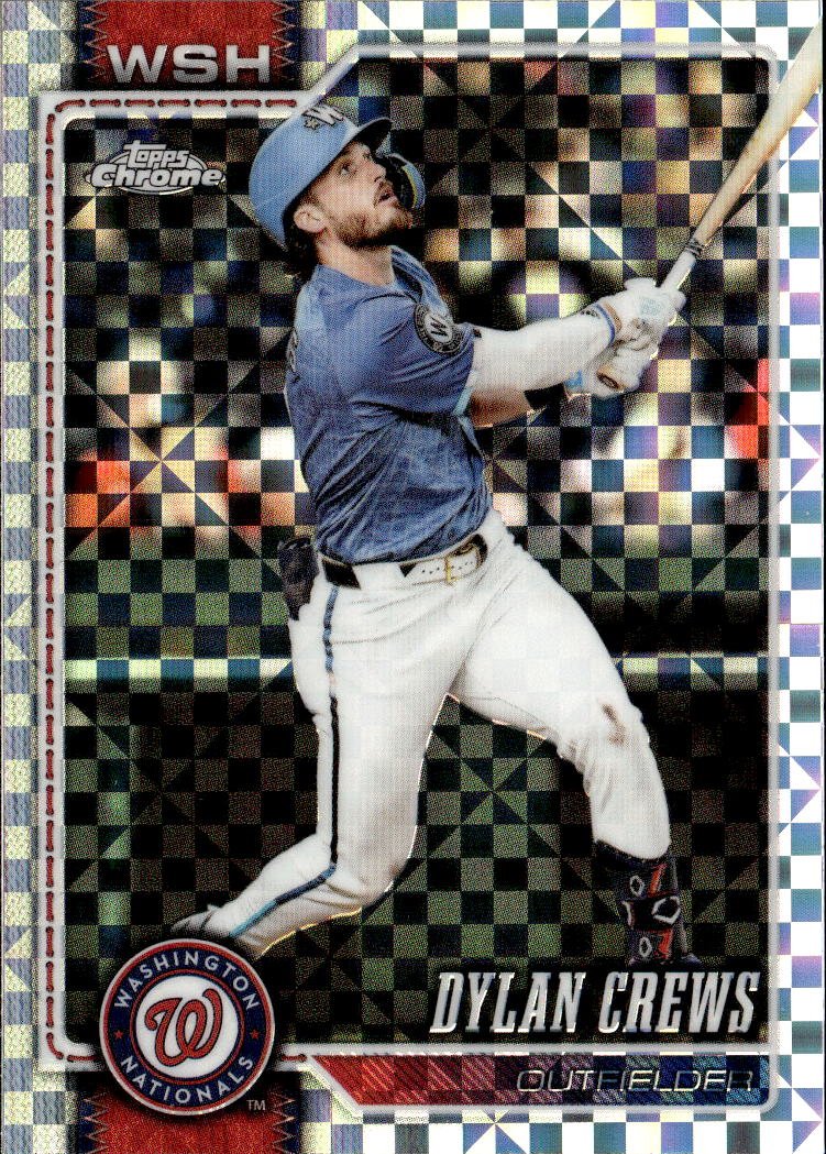 2026 Topps Chrome Dylan Crews graded slab