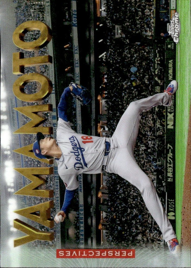 2026 Topps Chrome Yoshinobu Yamamoto graded slab