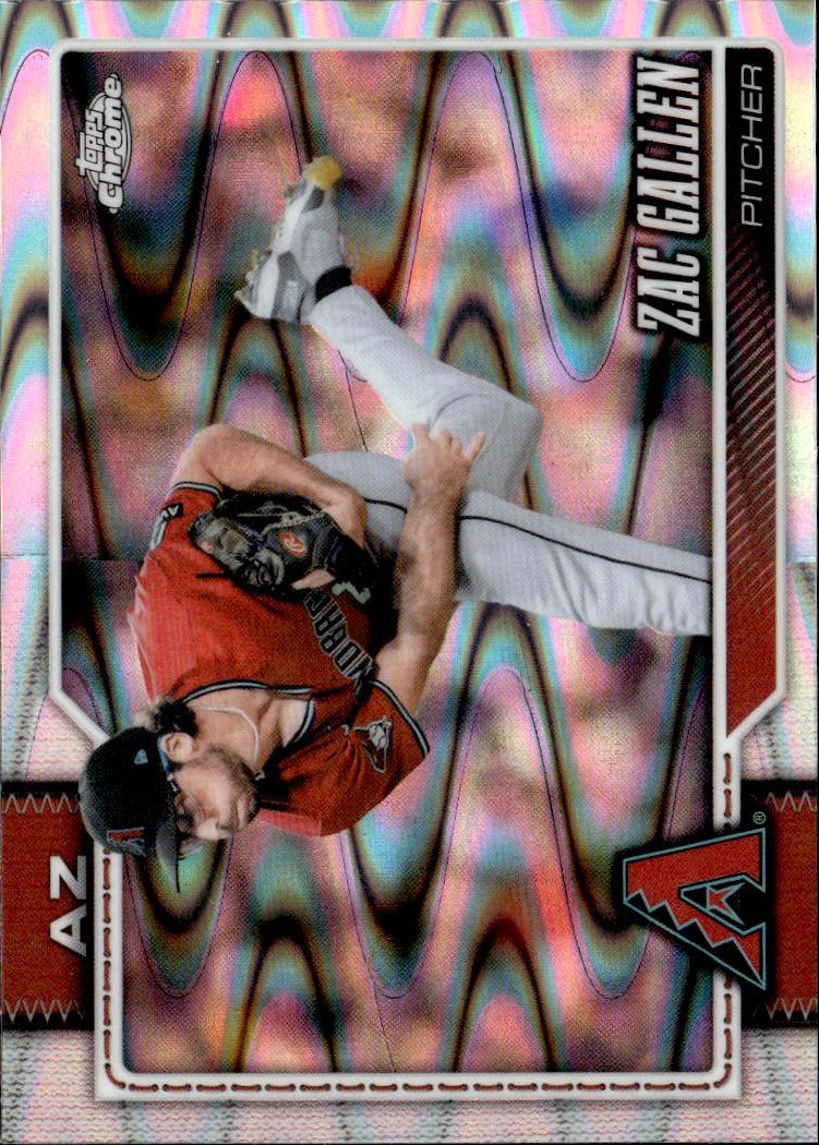 2026 Topps Chrome Zac Gallen graded slab