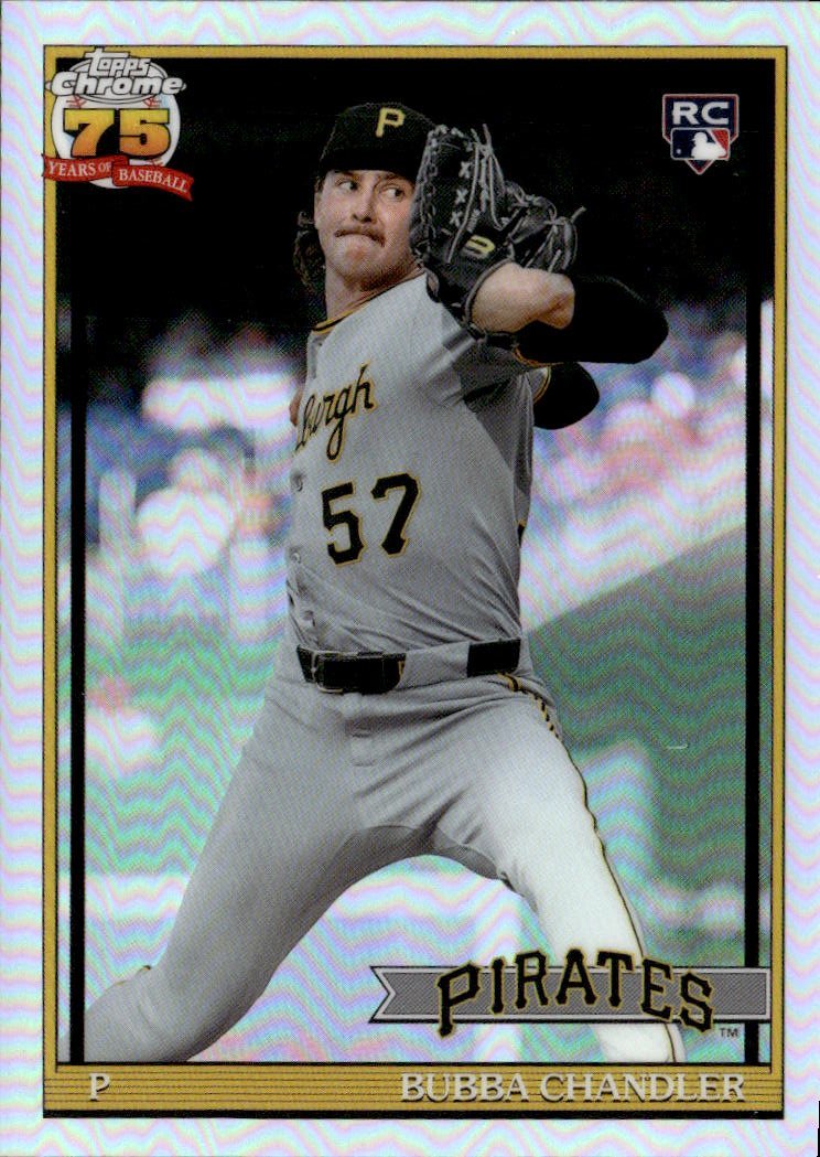 2026 Topps Chrome Bubba Chandler graded slab