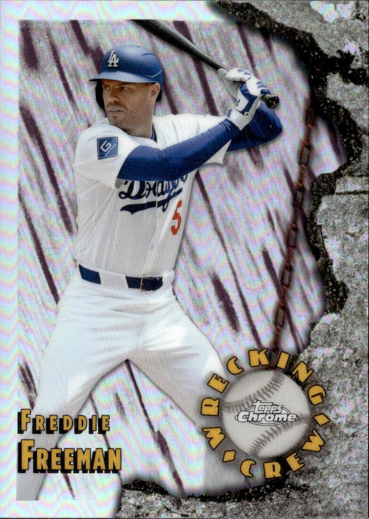 2026 Topps Chrome Freddie Freeman graded slab