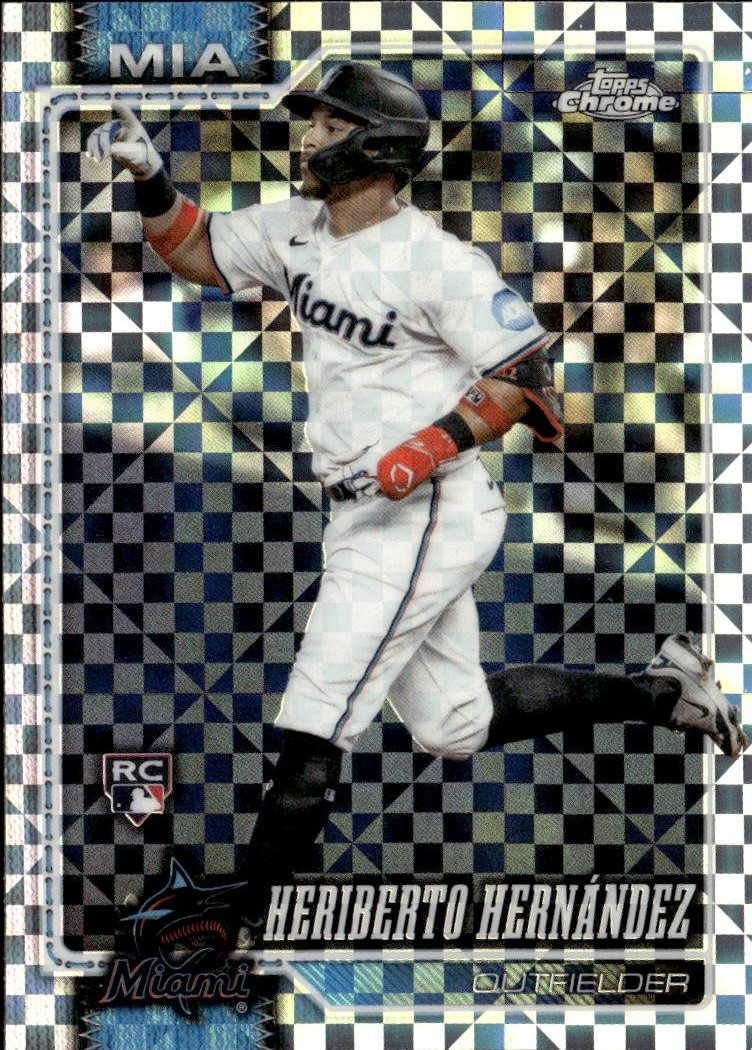 2026 Topps Chrome Heriberto Hernandez graded slab