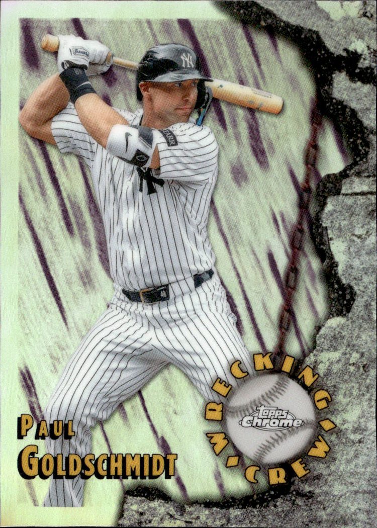 2026 Topps Chrome Paul Goldschmidt graded slab
