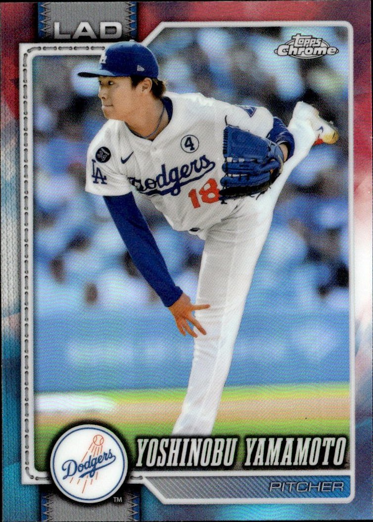 2026 Topps Chrome Yoshinobu Yamamoto graded slab
