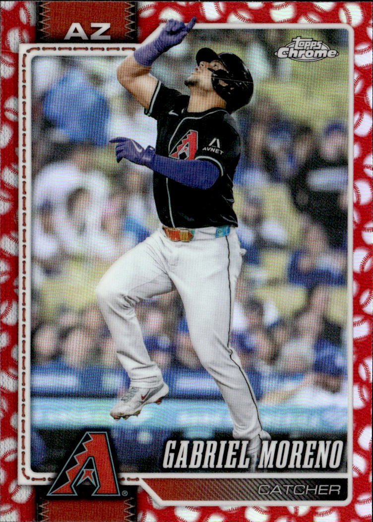 2026 Topps Chrome Gabriel Moreno graded slab
