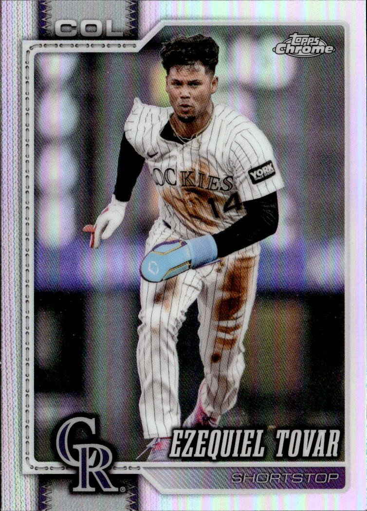 2026 Topps Chrome Ezequiel Tovar graded slab