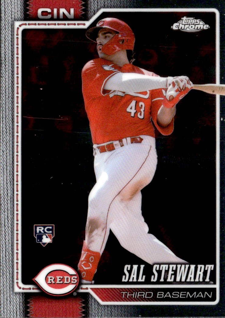 2026 Topps Chrome Sal Stewart graded slab