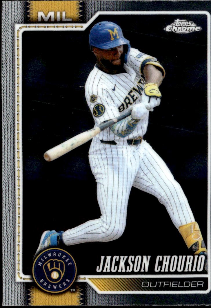 2026 Topps Chrome Jackson Chourio graded slab