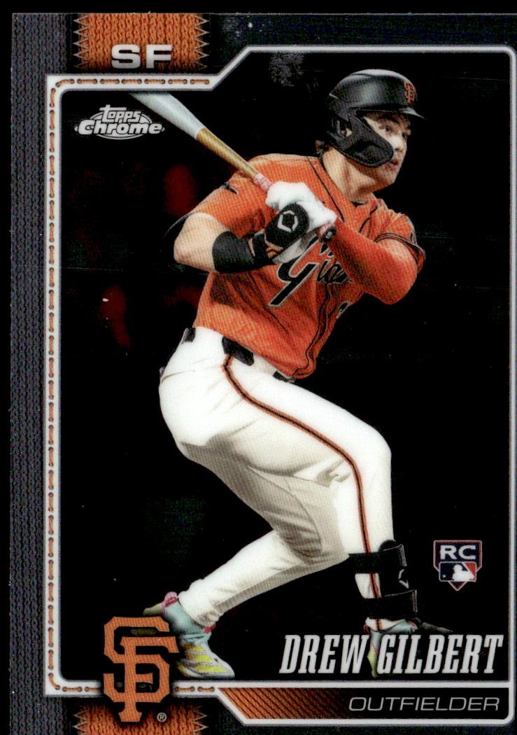 2026 Topps Chrome Drew Gilbert graded slab