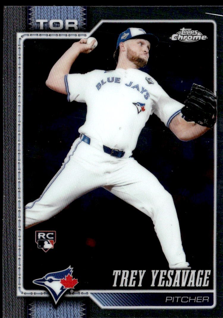 2026 Topps Chrome Trey Yesavage graded slab