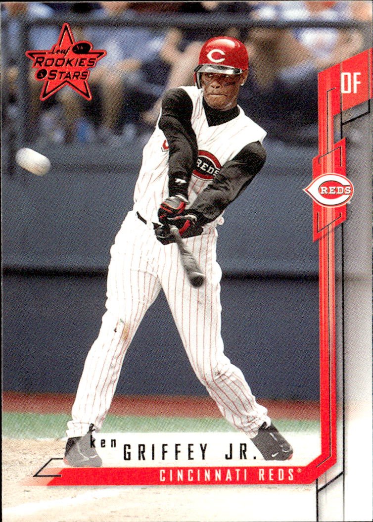 2001 Leaf Rookies & Stars Ken Griffey Jr. graded slab