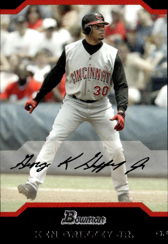 2004 Bowman Ken Griffey Jr. graded slab