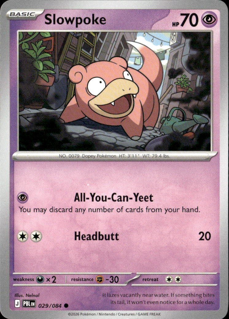 Slowpoke graded slab