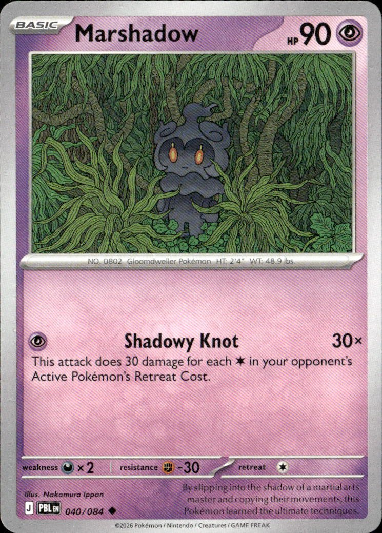 2026 Pokemon Mega Evolution Marshadow graded slab