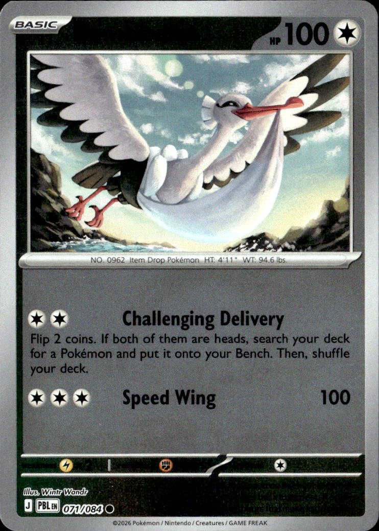 2026 Pokemon Mega Evolution Bombirdier graded slab