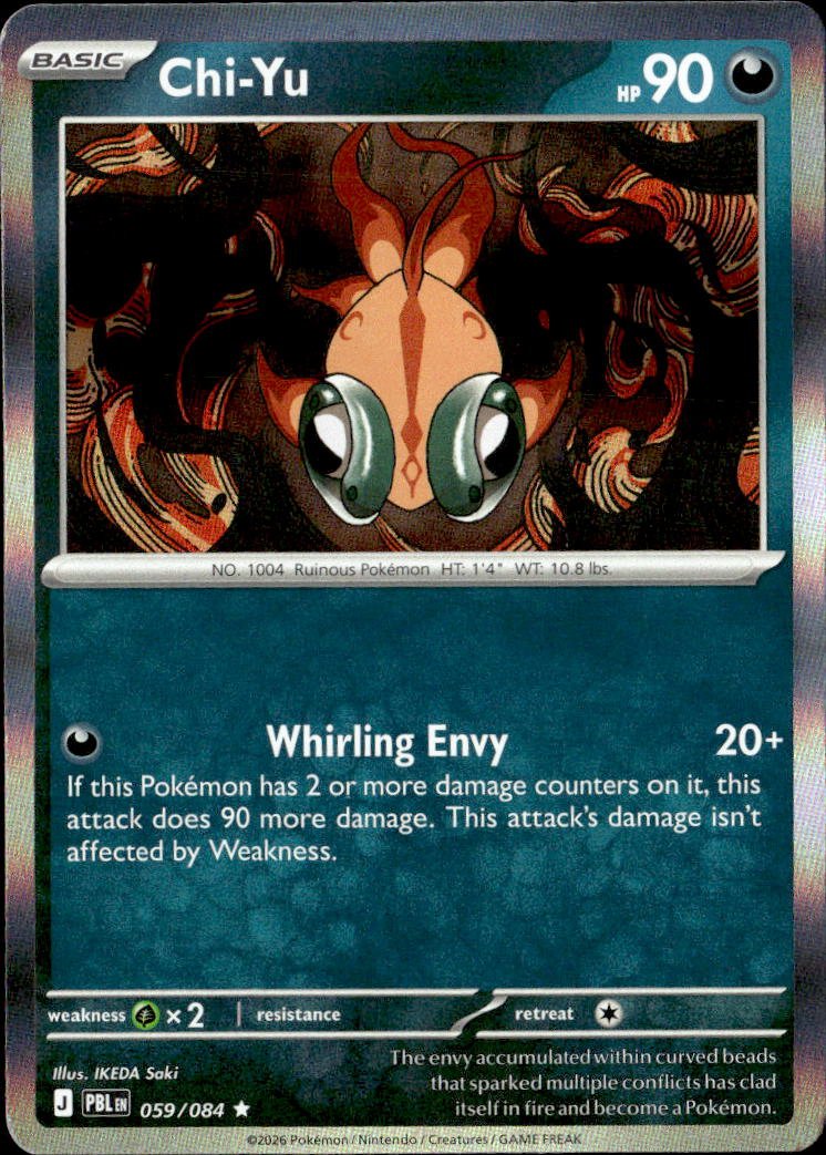 2026 Pokemon Mega Evolution Chi-Yu graded slab