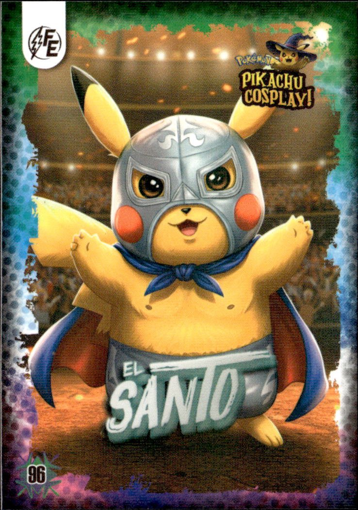 2025 Pikachu Cosplay! El Santo Pikachu graded slab