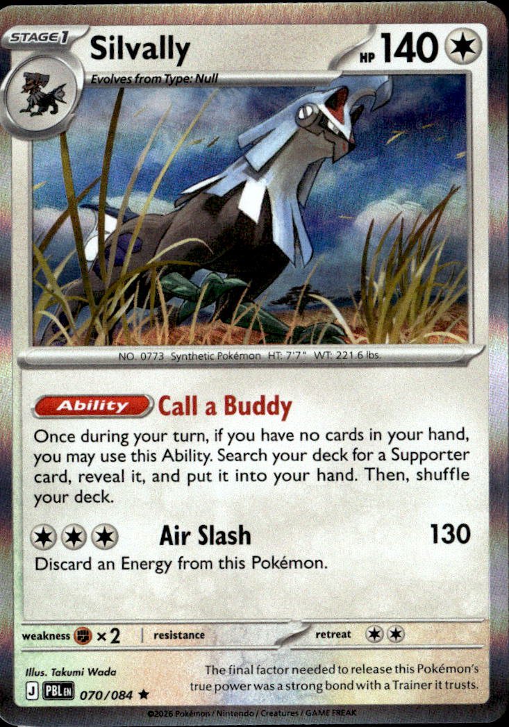 2026 Pokemon Mega Evolution Silvally graded slab