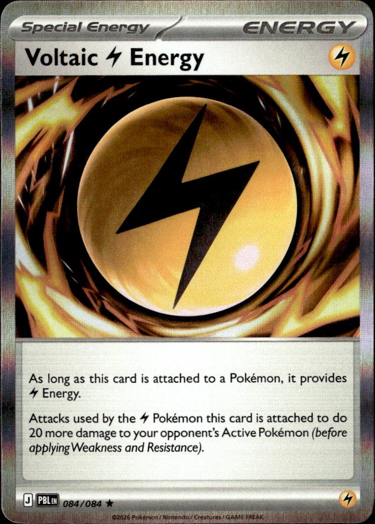 2026 Pokemon Mega Evolution Voltaic Energy graded slab