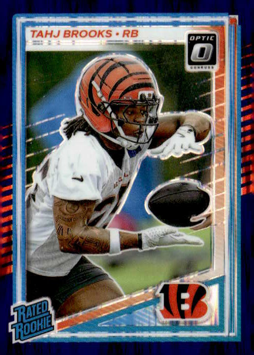 2025 Donruss Optic Tahj Brooks graded slab