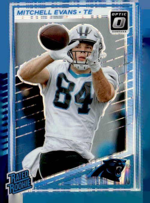 2025 Donruss Optic Mitchell Evans graded slab