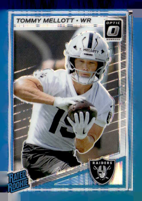 2025 Donruss Optic Tommy Mellott graded slab