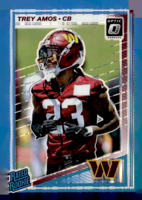 2025 Donruss Optic Trey Amos graded slab