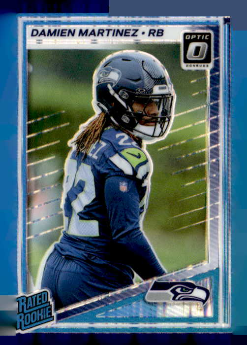 2025 Donruss Optic Damien Martinez graded slab