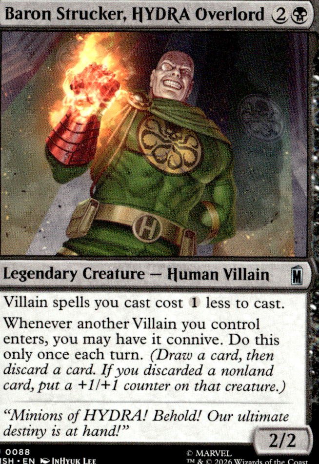 2026 Mtg Msh En Baron Strucker graded slab