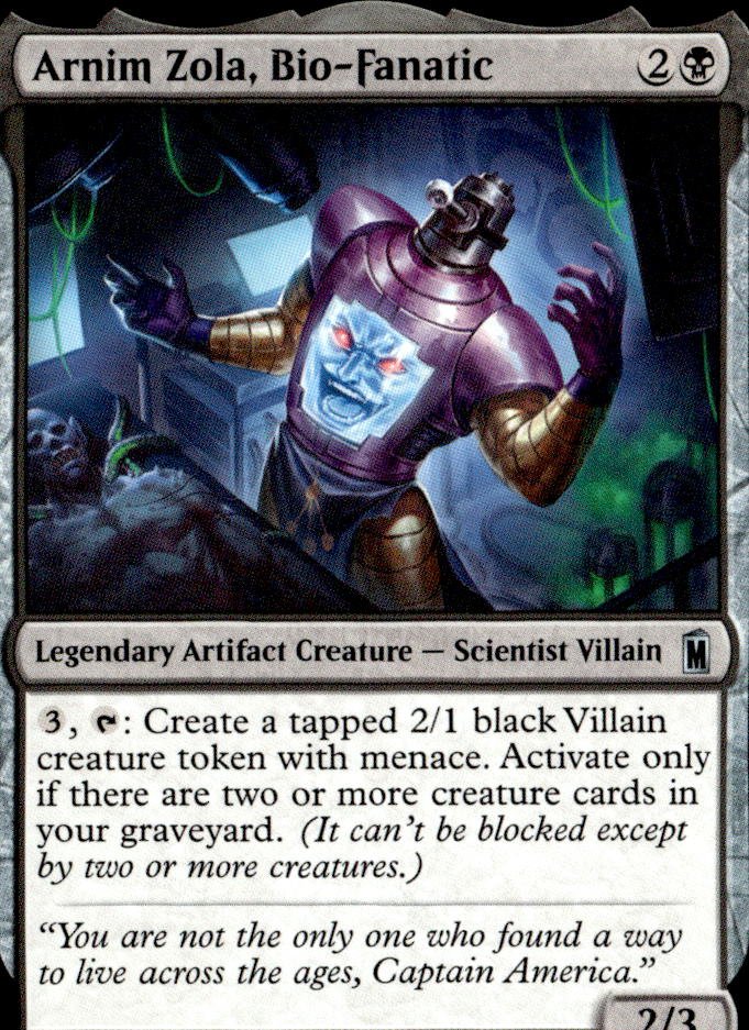 Arnim Zola graded slab