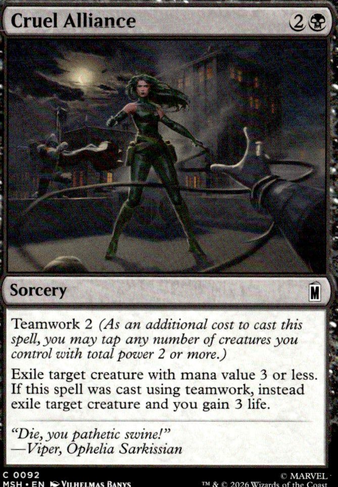 Cruel Alliance graded slab