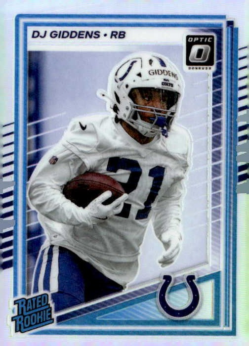 2025 Optic Dj Giddens graded slab