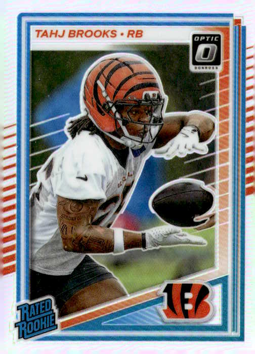 2025 Optic Tahj Brooks graded slab